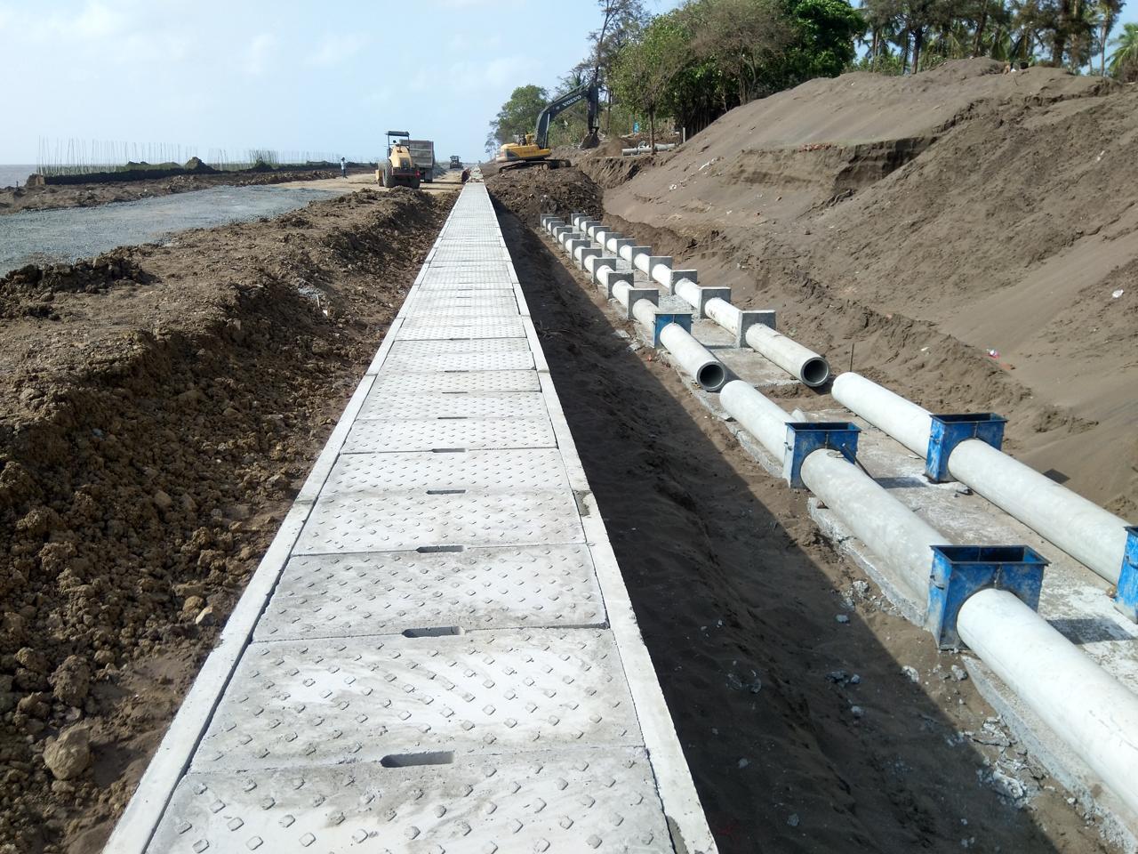 Utility Duct – Devka Beach