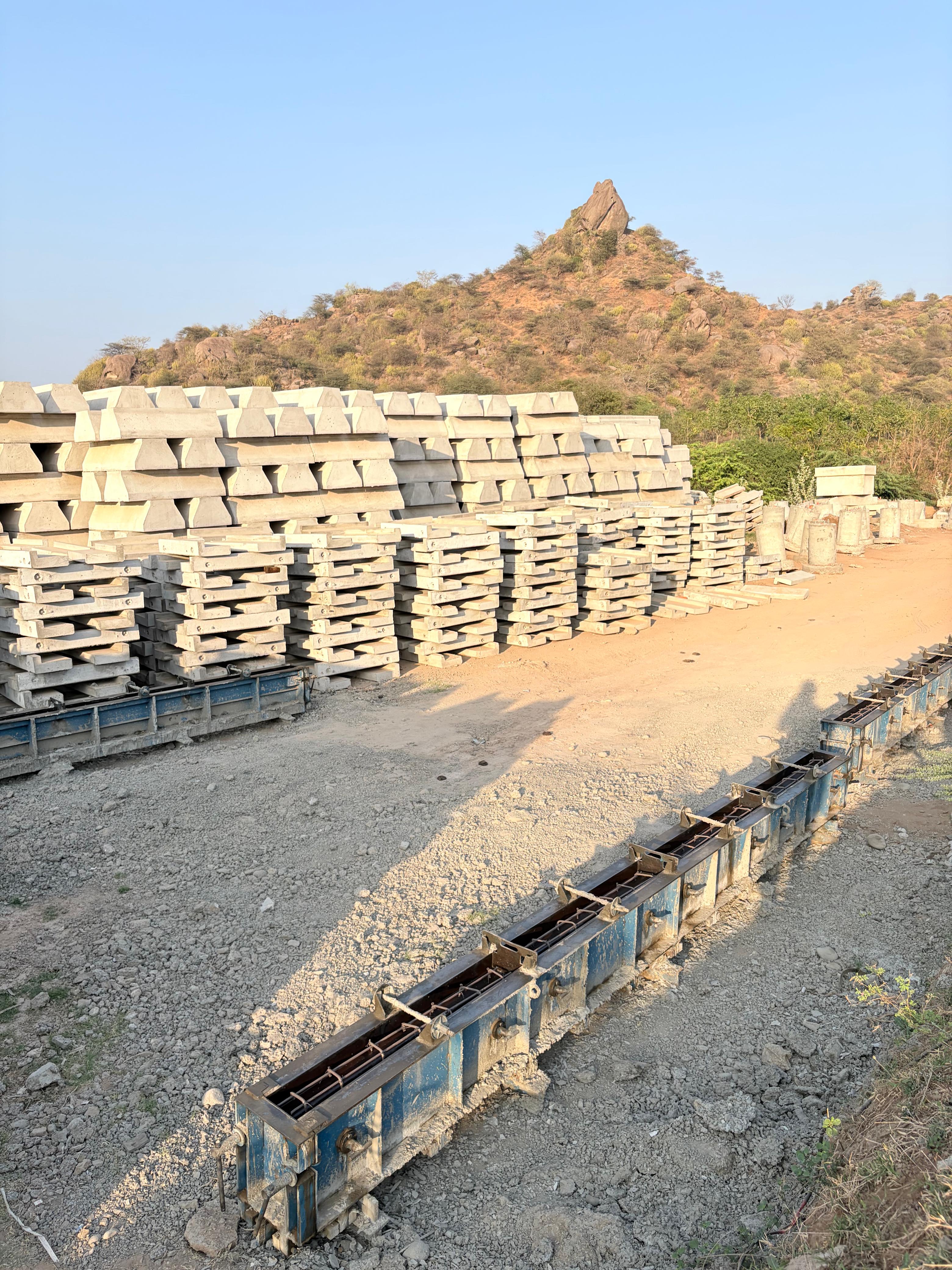 Dharoi Dam Precast Elements