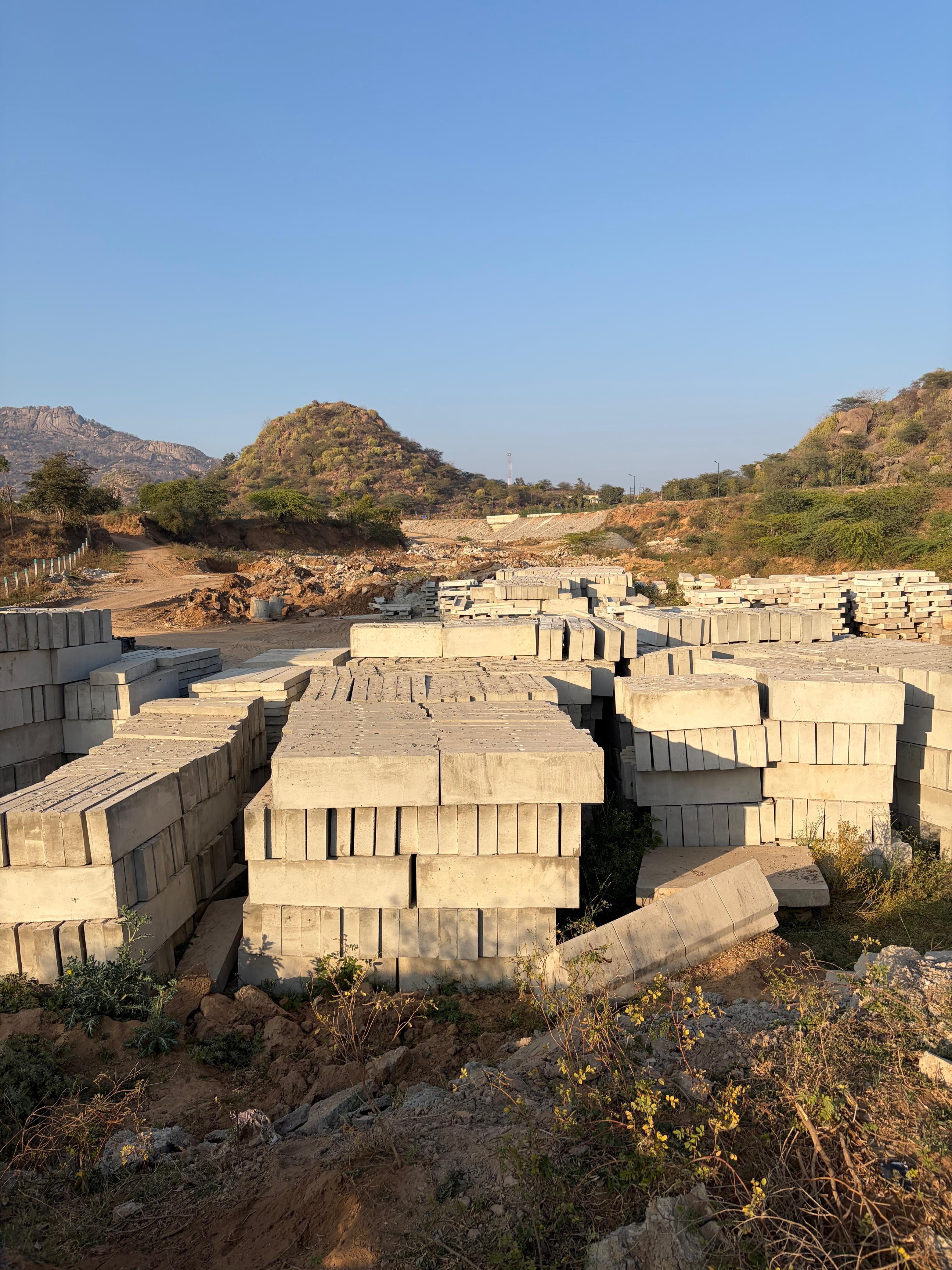 Dharoi Dam Precast Elements