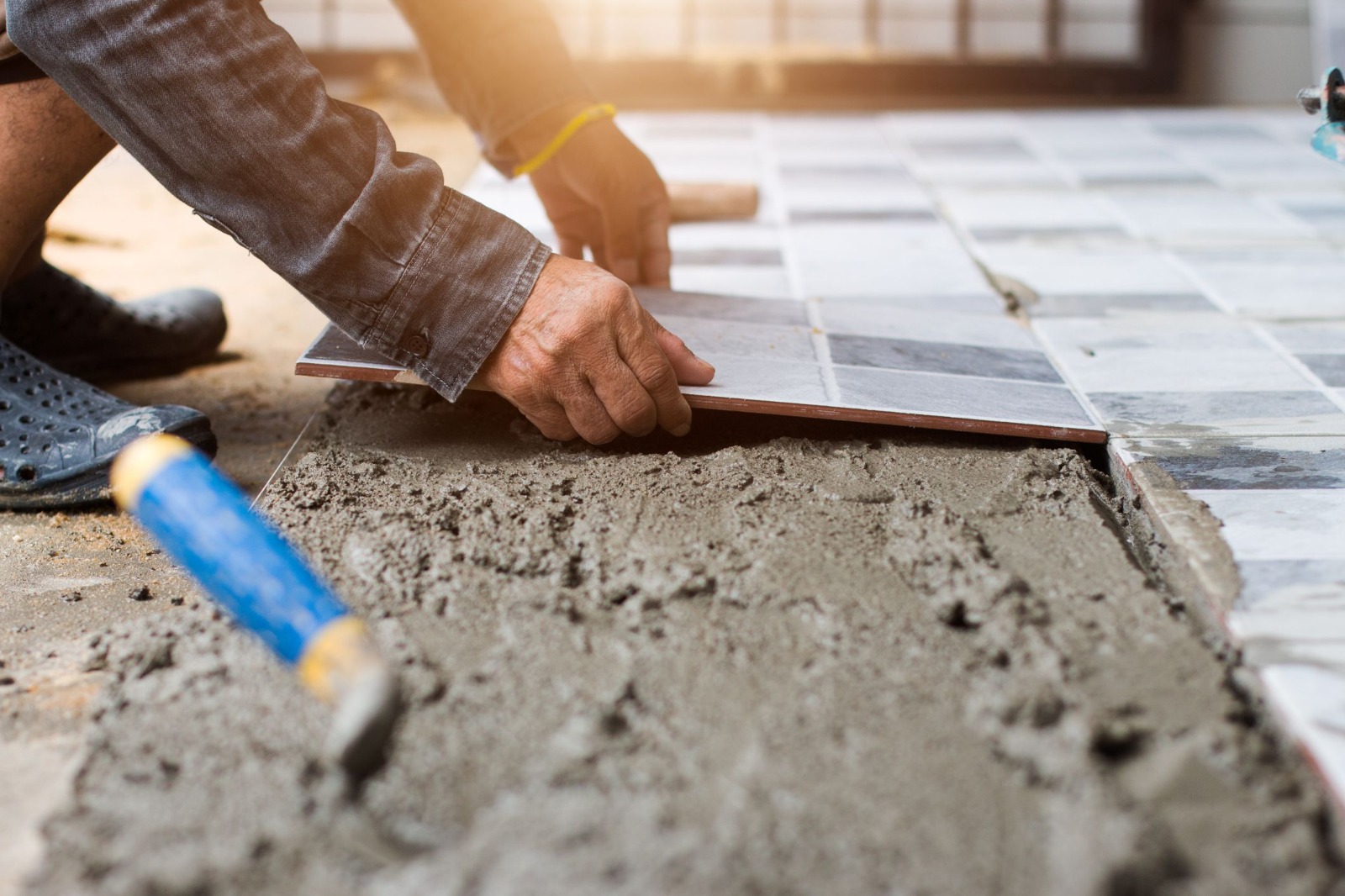 Flooring & Tiling – 19 Storey Building, Ambali
