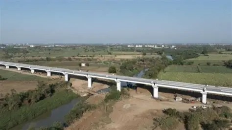 High Level Major Bridge on Kim River
